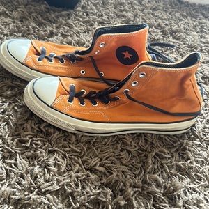 Orange Chuck Taylors